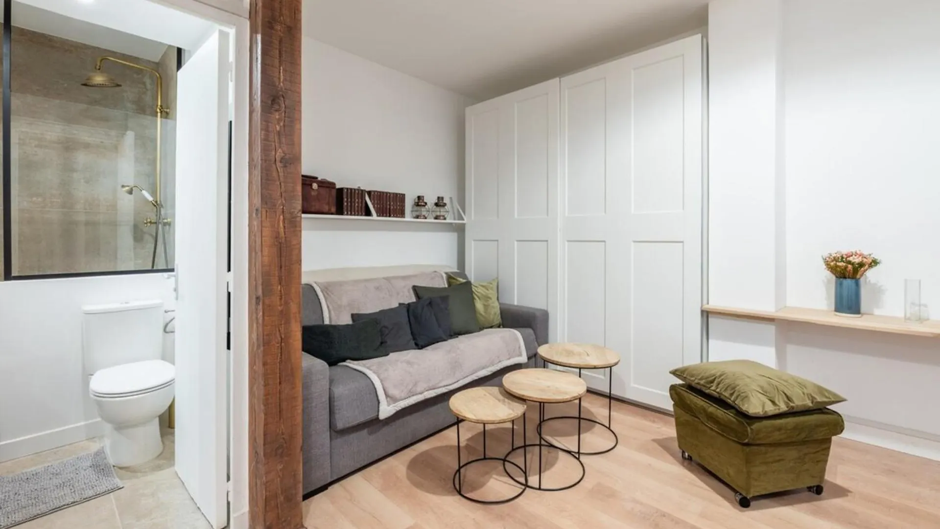 Beautiful Modern Studio Apartment Belleville Paris